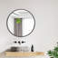 Miroir mural rond en aluminium Bhage-747923979-747923988