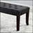 Linon Tufted Bench, Fabric