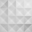 Panneau mural 3D 19,625 "x 19,625" en blanc (paquet de 12)