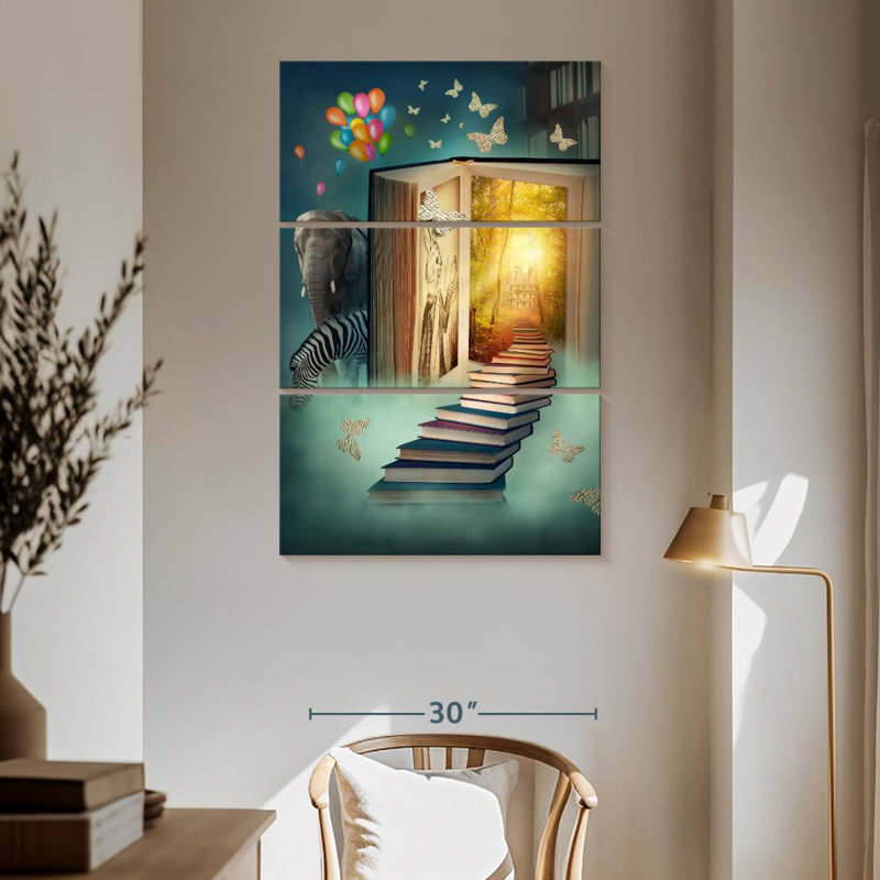 Kelan Stairway To Fantasy, H 65 po x l 42 po