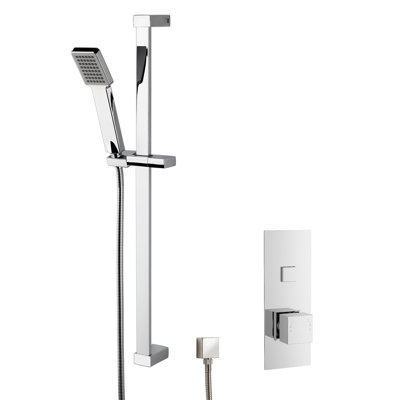 Thermostatic Shower with Handheld Shower Head
