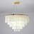 Metal Frame Shell Wind Chime Chandelier
