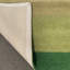 Tapis beige / vert en laine touffeté à la main-7479798