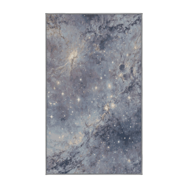 Tapis gris soyeux et moelleux, Tapis de couloir 2 pi x 4 pi