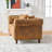 83"Chesterfield ‌Tech Fabric Sofa-1810865532
