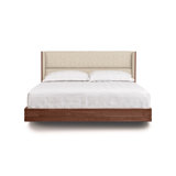 Sloane Upholstered Wingback Bed