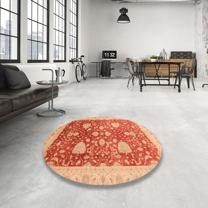 Abstract Indoor Rug, Round 3'