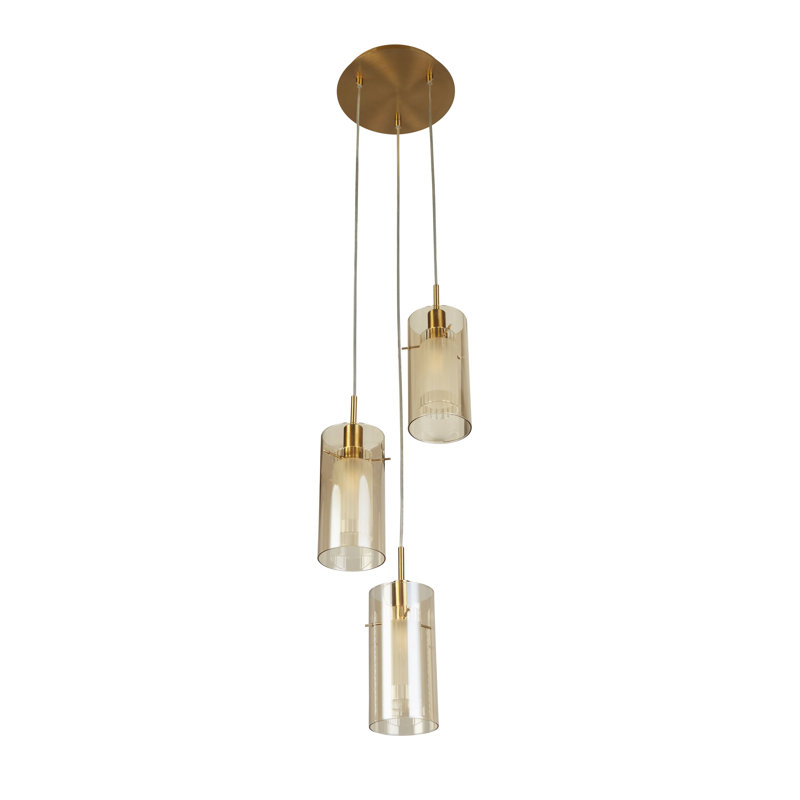 Catlett 3 - Light Cylinder Chandelier
