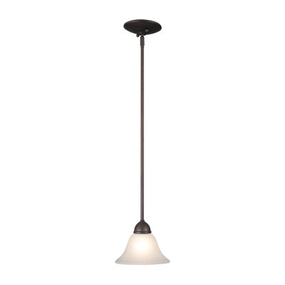 Vernal Falls 1 - Light Oil Rubbed Bronze Single Pendant