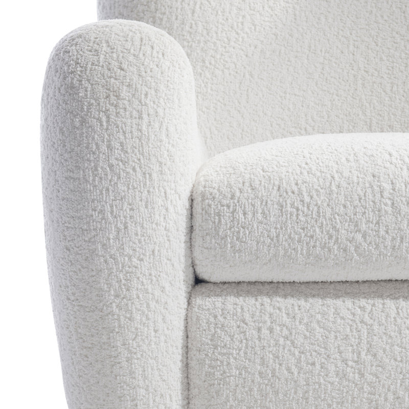 Silvi Swivel Balloon Chair, White