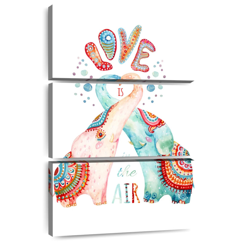 Baiser d'éléphant, H 57 po x l 36 po