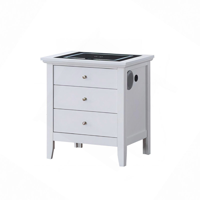 Table de chevet 3 tiroirs Hammond
