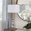 Glass Buffet Lamp