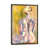 Dark Rustic Wood Framed Canvas is unavailable