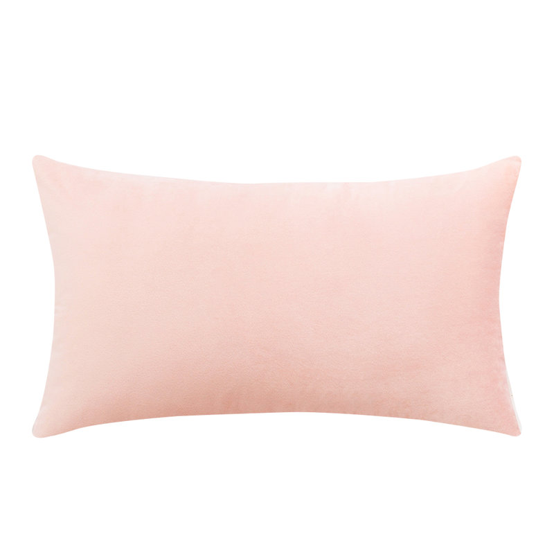 Coussin en velours, Rose