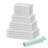 Vacuum Storage Bags with Hand Pump, Space Saver Bags Compression for Comforters and Blankets, Sealer