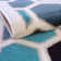 Tapis bleu Santos