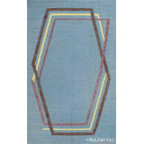 Scandinavian One-of-a-Kind Rectangle 4' X 6'8" Flatweave Area Rug