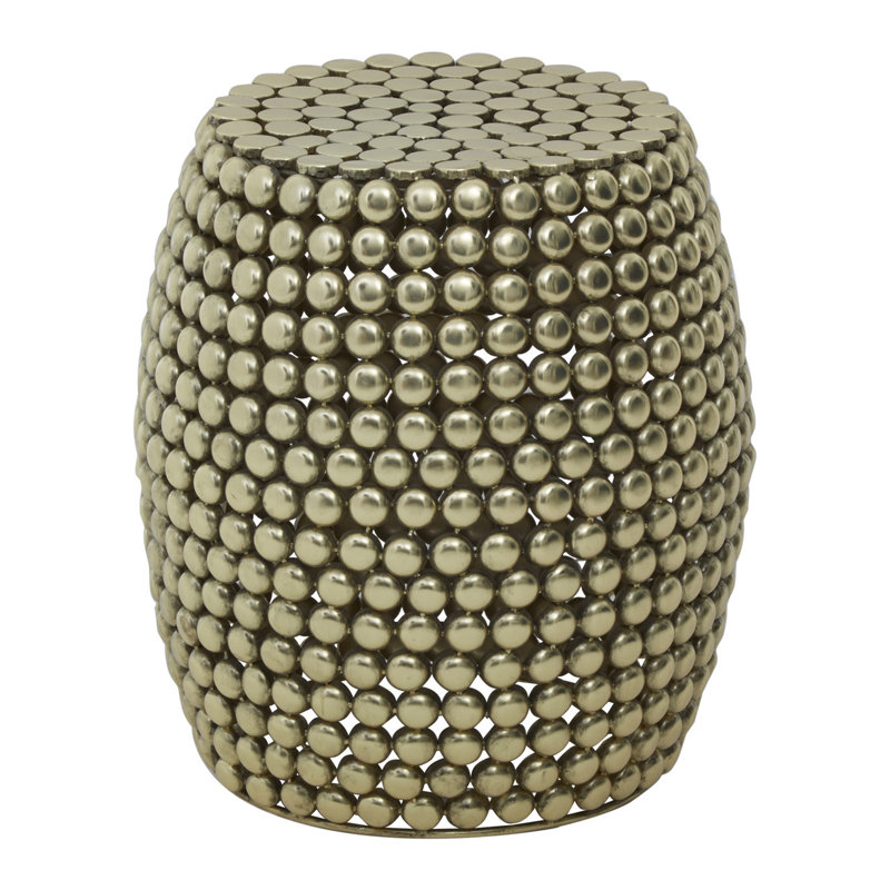 Demelza Iron Accent Stool