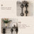 Black Solid Wood Console Table-1265096899