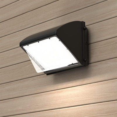 610W LED Hardwired Dusk to Dawn Outdoor Security Wall Pack Commercial Security Outdoor Lighting for Warehouses Garage
