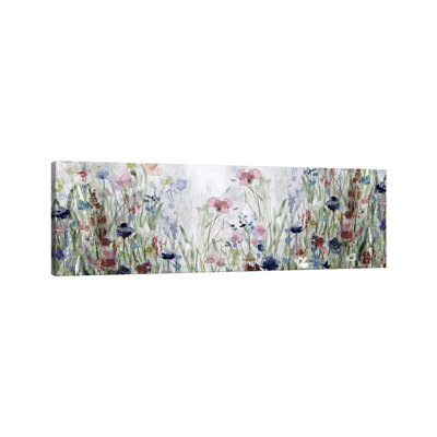 Wildflower Fields by Carol Robinson - Wrapped Canvas Panoramic Gallery-Wrapped Canvas Giclée