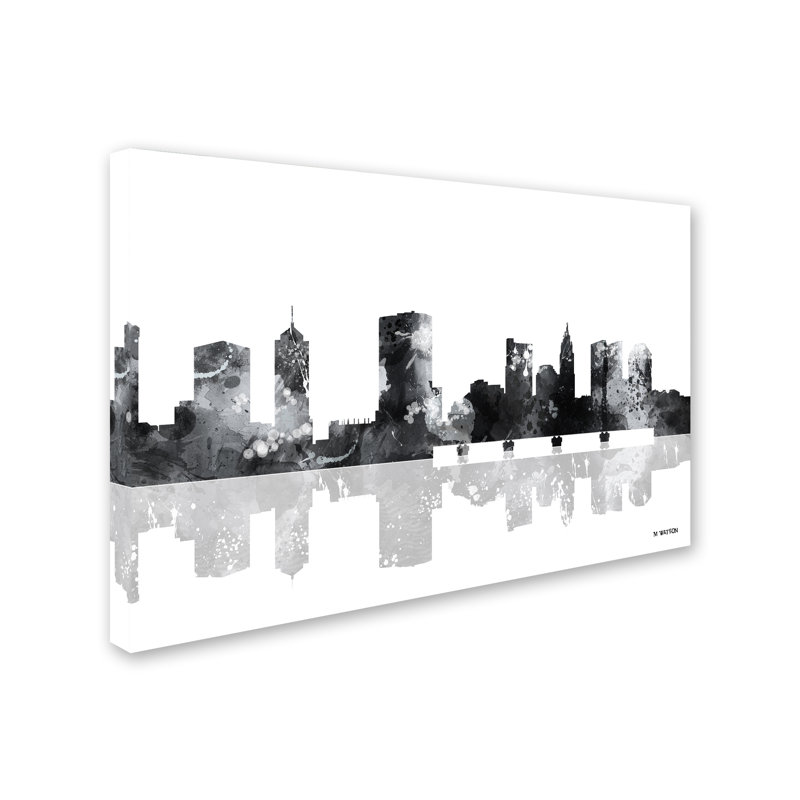 Modern & Contemporary, 12" H x 19" W x 2" D
