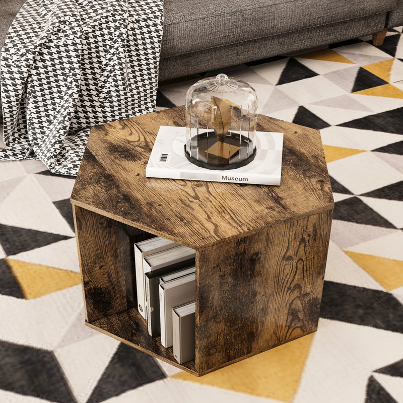 Table de chevet Hexagonal