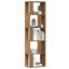 Dowitcher 159cm H x 45cm W Book Cabinet Bookcase-112695345