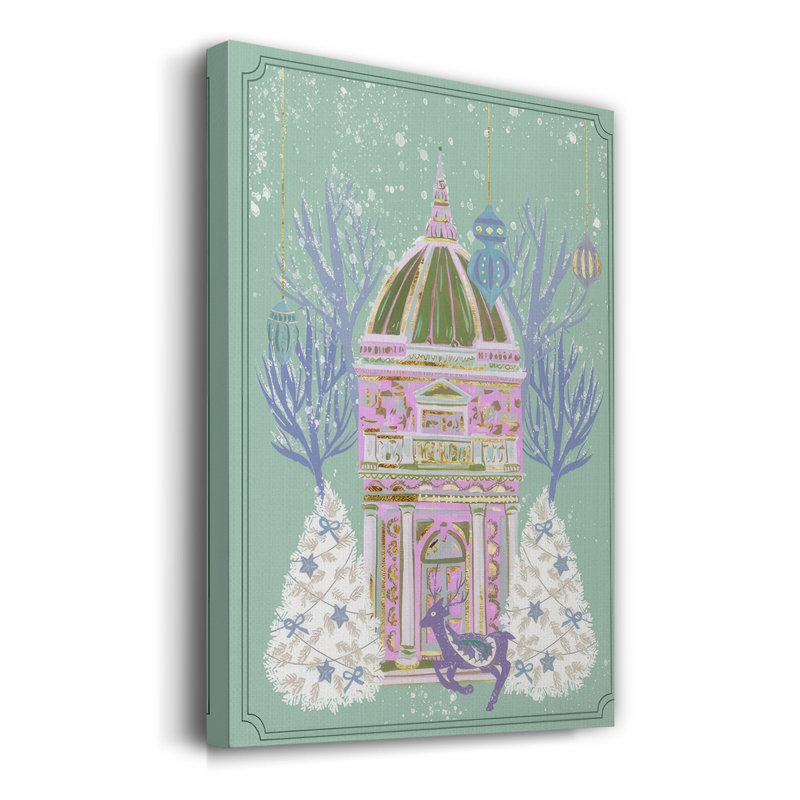 Winter Winter IV sur toile, H 18 po x l 12 po x P 1,5 po