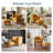 Torrence 31.7'' Upholstered Barrel Chair with Ottoman-921260264-921260271