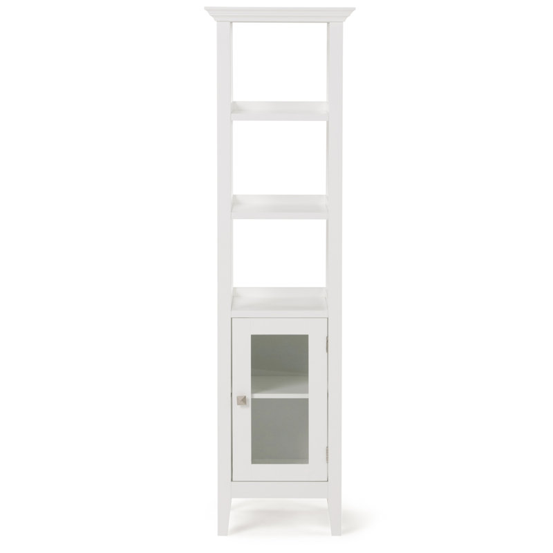 Acadian Freestanding Bathroom Cabinet, Pure White