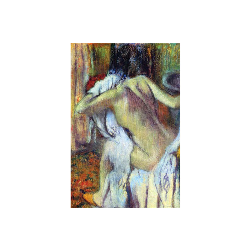 After bathing par edward degas-impression, H 36 po x l 24 po x P 1,5 po