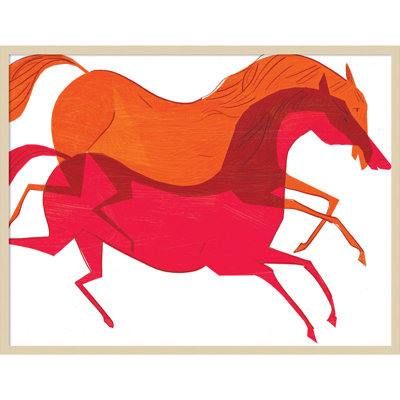 Horses Print by Richard A. Allen