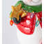 Ensemble de 3 figurines de bonhomme de neige avec lumières de Noël