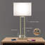 Lampe de bureau en métal
