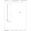 Conduite d'alimentation en laiton 3/3 po x 20 po pour robinet-96831460