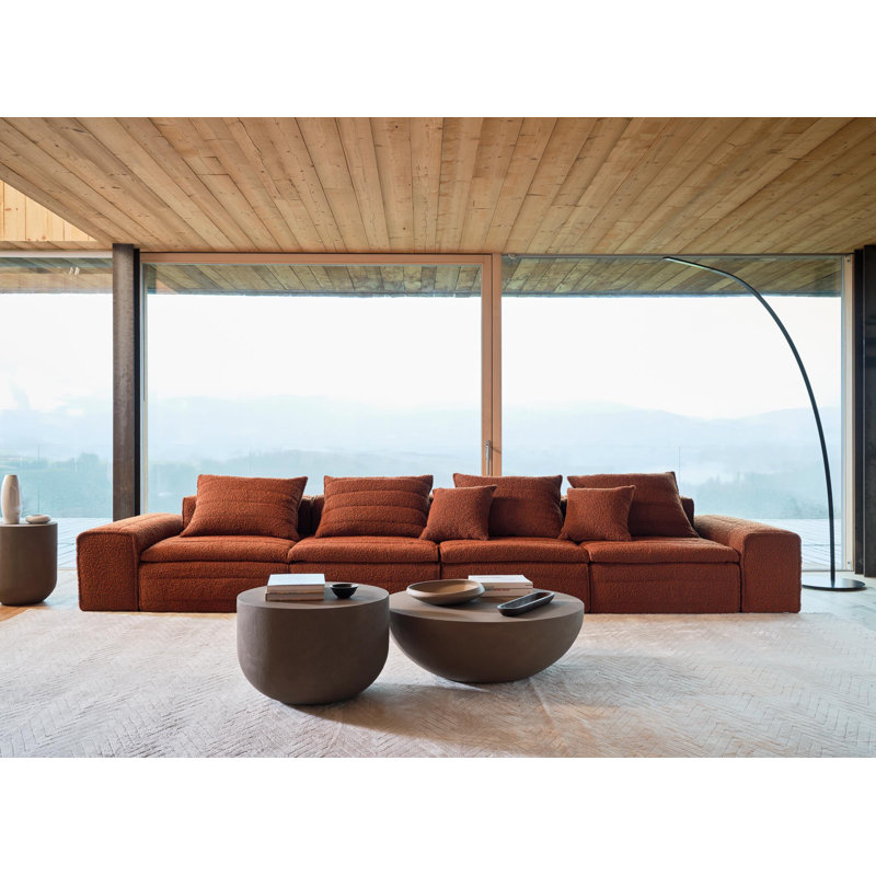 Heiko Coffee Table, Ombra, 15.75" Diameter