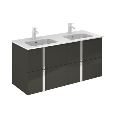 Ensemble de meuble-lavabo de salle de bain double 48 po Miguel