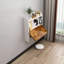 Bureau flottant rectangulaire avec armoire Laylind-1299888627