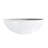 Kute Nest Indoor/Outdoor Medium Fiberstone Rondo Bowl Planter D20" (Santorini White)-114407585-114407586