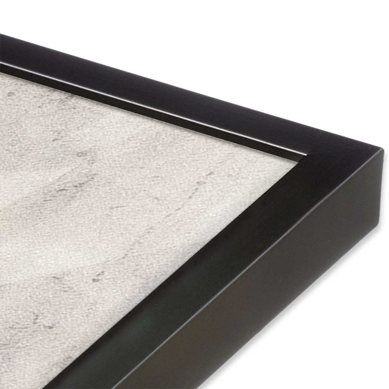 Moka Musings II, H 25,25 po x l 19,25 po, Cadre simple en zinc patiné