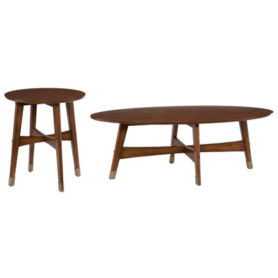 Rhoda 2 Piece Living Room Table Set