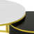 White Marble/Black