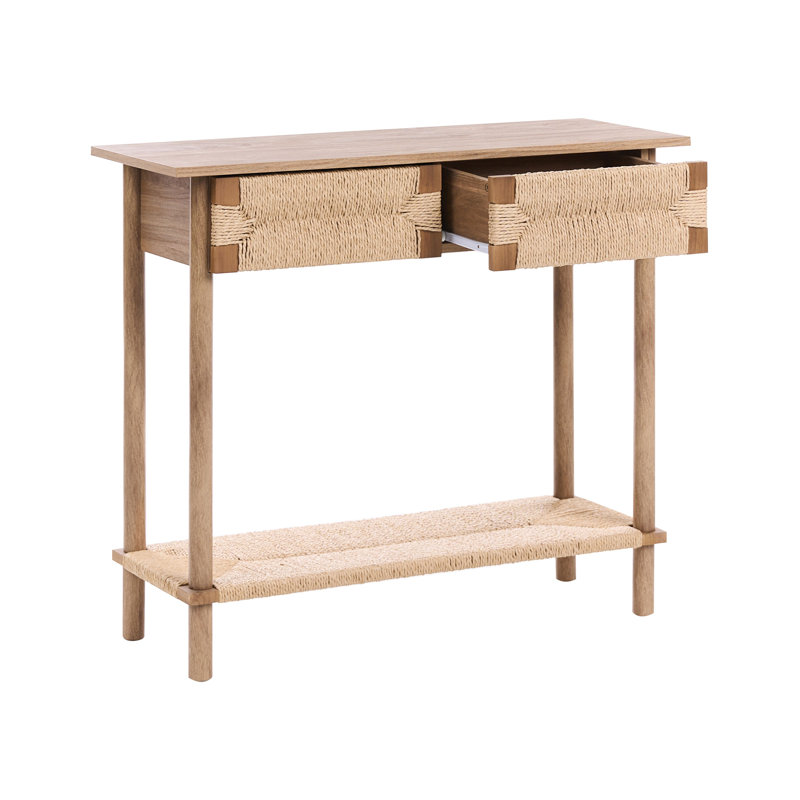 Taelan Console Table Taelan Light Brown