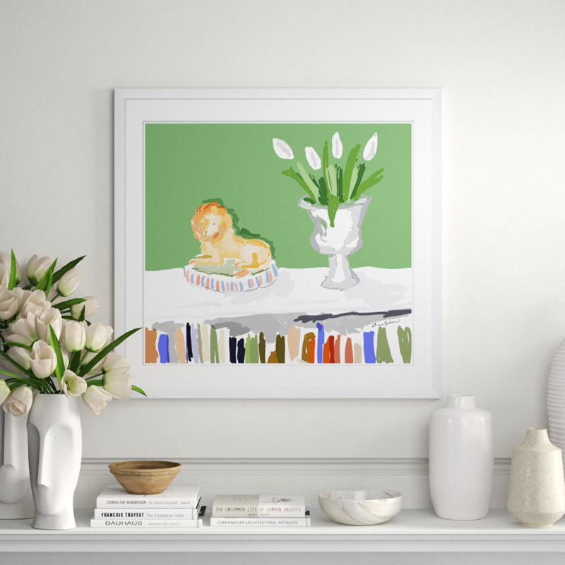 Bookshelf Giclee Print by Dana Gibson
