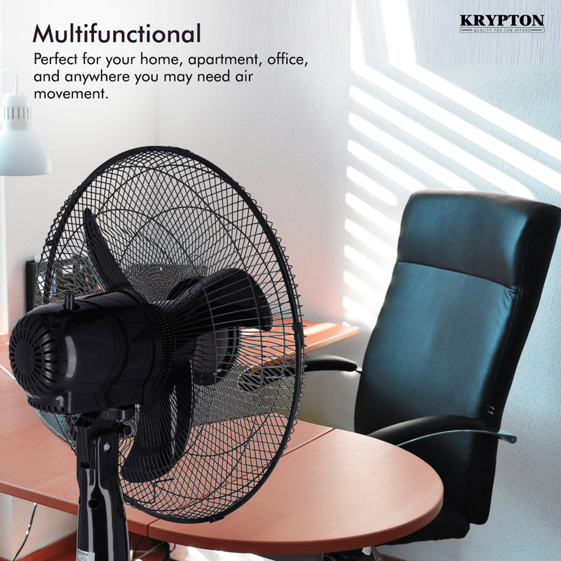 Krypton 42Cm Oscillating Pedestal/Standing Fan