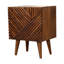 Tweedbrook 45cm W Solid Wood Bedside Table