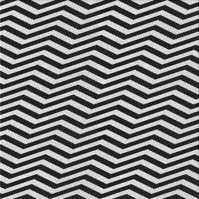 Tapis noir / blanc à motif Tidewood