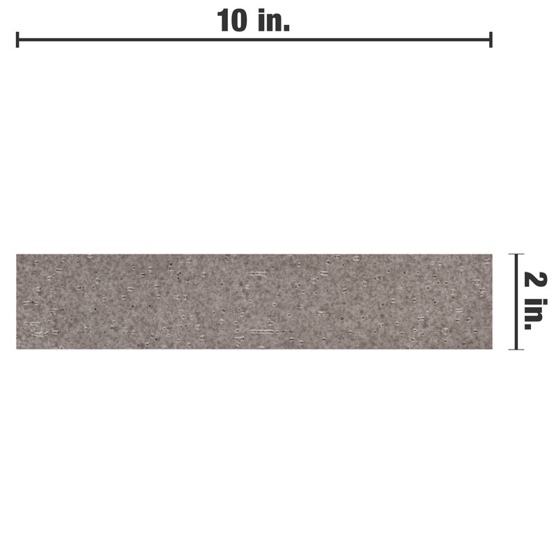 Muretto 2" x 10" Porcelain Stone Look Subway Wall & Floor Tile, Nocciola